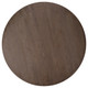 48" Natural Solid Wood Pedestal Base Round Top Dining Table