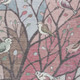 10' X 14' Blush Blue And Brown Botanical Leaves Washable Indoor Outdoor Area Rug