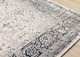8' X 11' Cream Blue And Gray Medallion Area Rug