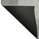 10' X 14' Gray And Pewter Geometric Washable Indoor Outdoor Area Rug