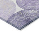 8' X 10' Plum Ivory And Khaki Abstract Washable Indoor Outdoor Area Rug