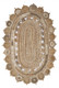 7' X 9' Natural Jute Hand Braided Oval Rug
