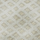8' X 10' Ivory And Beige Geometric Washable Area Rug With UV Protection