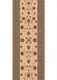 13' Blue And Ivory Oriental Runner Rug