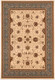 7' X 9' Blue And Ivory Oriental Area Rug