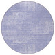 8' Lavender Purple And Lilac Round Abstract Washable Indoor Outdoor Area Rug