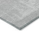 3' X 5' Silver And Gray Abstract Washable Indoor Outdoor Area Rug