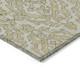 10' X 14' Artichoke Green And Beige Medallion Washable Indoor Outdoor Area Rug