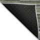 9' X 12' Olive Green Gray And Ivory Striped Washable Indoor Outdoor Area Rug