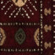 13' Red And Ivory Floral Medallion Runner Rug