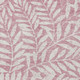 3' X 5' Blush And Ivory Floral Washable Indoor Outdoor Area Rug