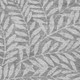 10' X 14' Gray And Light Gray Floral Washable Indoor Outdoor Area Rug