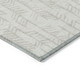 5' X 8' Ivory And Beige Tribal Washable Indoor Outdoor Area Rug
