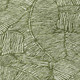 8' Olive Green And Light Green Round Floral Washable Indoor Outdoor Area Rug
