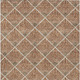 9' X 12' Brown Copper And Beige Geometric Washable Indoor Outdoor Area Rug