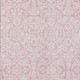 5' X 8' Pink And Ivory Damask Washable Indoor Outdoor Area Rug