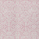 8' X 10' Pink And Ivory Damask Washable Indoor Outdoor Area Rug