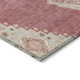 3' X 5' Blush Gray And Beige Oriental Washable Indoor Outdoor Area Rug