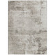10' X 14' Beige And Gray Abstract Washable Indoor Outdoor Area Rug