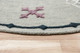 7' Gray Round Wool Hand Hooked Handmade Area Rug