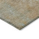 10' X 14' Artichoke Green Gray And Gold Abstract Washable Indoor Outdoor Area Rug