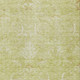 9' X 12' Artichoke Green And Ivory Damask Washable Indoor Outdoor Area Rug