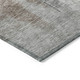 8' X 10' Brown Black And Gray Abstract Washable Indoor Outdoor Area Rug