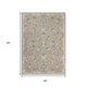 5' X 7' Gray Wool Hand Tufted Area Rug