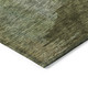 9' X 12' Green Copper And Beige Abstract Washable Indoor Outdoor Area Rug