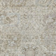 9' X 12' Ivory Brown And Gray Damask Washable Indoor Outdoor Area Rug