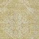 5' X 8' Gold Tan And Beige Oriental Washable Indoor Outdoor Area Rug