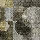 8' X 10' Taupe Gray And Charcoal Geometric Washable Indoor Outdoor Area Rug