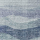 8' X 10' Light Blue And Dark Blue Abstract Washable Indoor Outdoor Area Rug