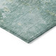 9' X 12' Emerald Abstract Washable Indoor Outdoor Area Rug