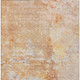 3' X 5' Salmon Abstract Washable Indoor Outdoor Area Rug