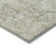 3' X 5' Sage Floral Medallion Washable Indoor Outdoor Area Rug