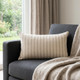 14" Cream Linen Throw Pillow Cover