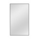 59" Black Metal Framed Full Length Hanging Mirror
