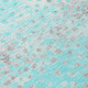 8' X 10' Aqua And Teal Blue Abstract Washable Indoor Outdoor Area Rug