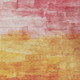 9' X 12' Blush And Pink Striped Washable Indoor Outdoor Area Rug