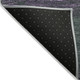 8' X 10' Purple And Olive Green Striped Washable Indoor Outdoor Area Rug