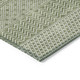 5' X 8' Green And Ivory Chevron Washable Indoor Outdoor Area Rug