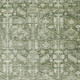 8' X 10' Artichoke Green And Ivory Tribal Washable Indoor Outdoor Area Rug