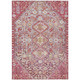 9' X 12' Brown And Wheat Aztec Washable Indoor Outdoor Area Rug
