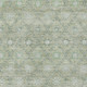 5' X 8' Artichoke Green And Gray Floral Washable Indoor Outdoor Area Rug