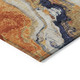 3' X 5' Linen And Charcoal Abstract Washable Indoor Outdoor Area Rug