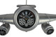 34" Silver And Black Metal Silent Analog Exposed Gear Novelty Wall Clock