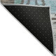 9' X 12' Brown And Teal Blue Tribal Washable Indoor Outdoor Area Rug