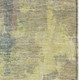 9' X 12' Pale Aqua And Ivory Abstract Washable Indoor Outdoor Area Rug