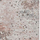 3' X 5' Salmon And Gray Abstract Washable Indoor Outdoor Area Rug